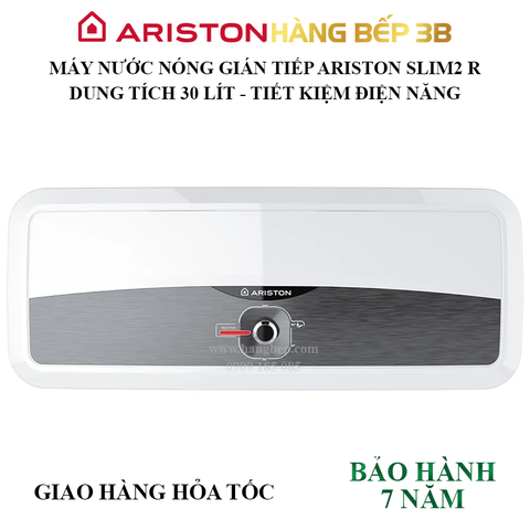 Máy nước nóng gián tiếp Ariston SLIM2 30 R 2.5 FE