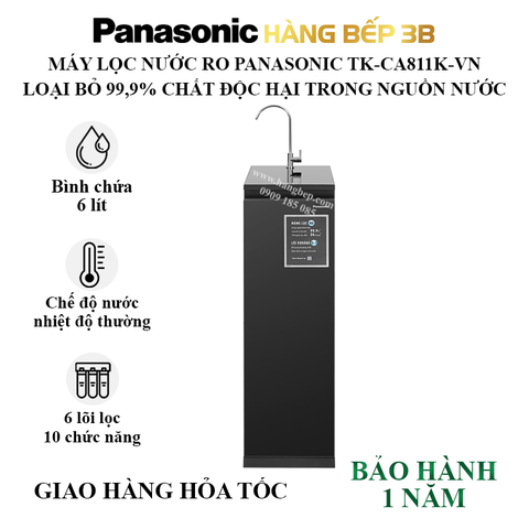 Máy lọc nước RO Panasonic TK-CA811K-VN