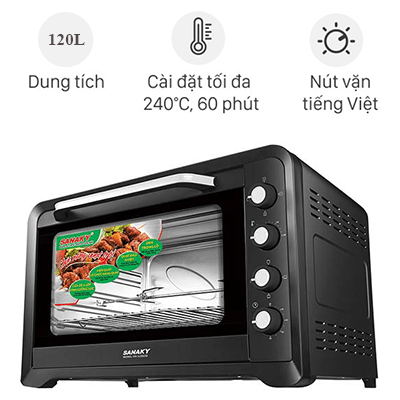 Lò nướng Sanaky VH-129S2D 120 lít
