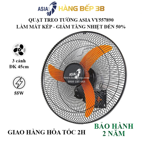 Quạt treo tường Asia VY557890