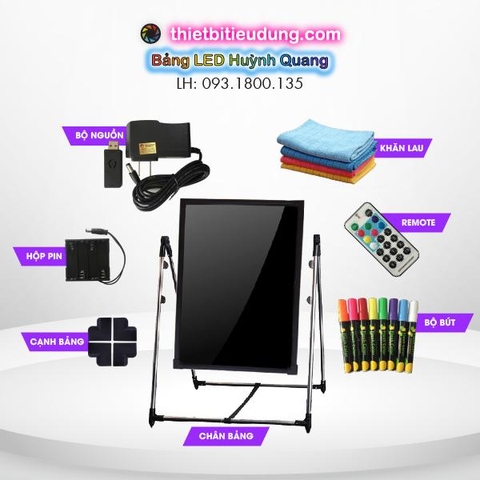 Bộ bảng led huỳnh quang viết tay