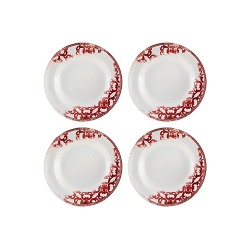 (V8) Vista Alegre - Combo 4 đĩa súp Timeless -25.4cm