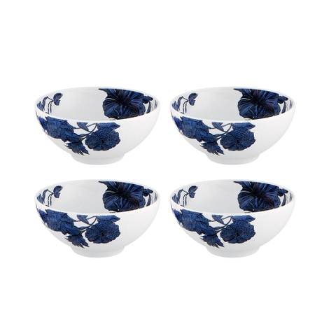 (V8) Vista Alegre - Combo 4 tô sứ Duality - 16cm