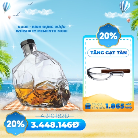 NUDE - Bình đựng rượu Whisky Memento Mori