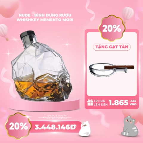 NUDE - Bình đựng rượu Whisky Memento Mori