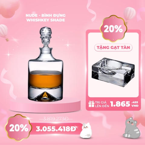 NUDE - Bình đựng whiskey Shade