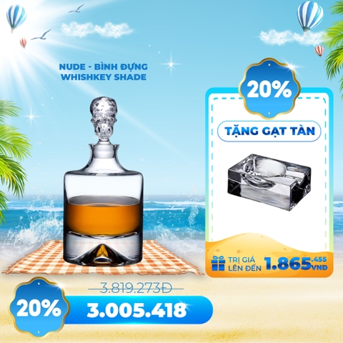 NUDE - Bình đựng whiskey Shade