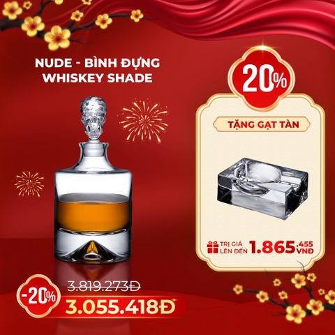 NUDE - Bình đựng whiskey Shade