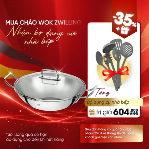 Chảo wok ZWILLING Plus - 32cm