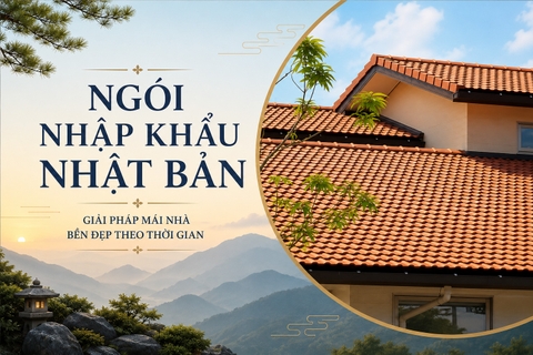 Ngói nhập khẩu Nhật Bản – Giải pháp mái nhà bền đẹp theo thời gian