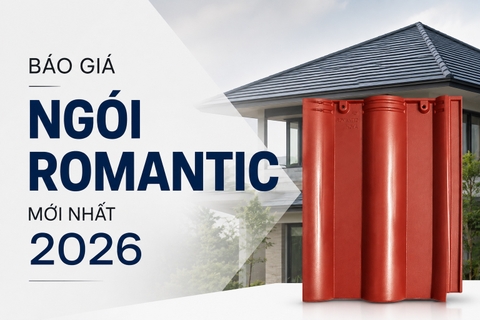 Báo Giá Ngói Romantic Mới Nhất 2026