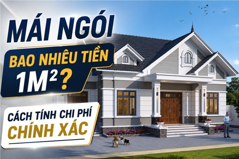Mái Ngói Bao Nhiêu Tiền 1m2? Cách Tính Chi Phí Chính Xác Cho Gia Chủ