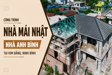 Công trình nhà anh Bình - Kim Bảng, Ninh Bình