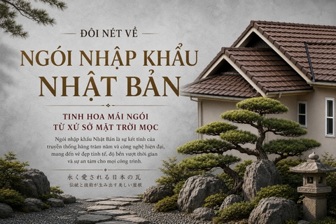 Đôi nét về ngói nhập khẩu nhật bản