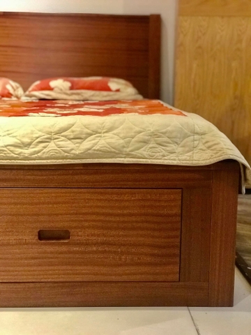 GiƯỜNG CÓ HỘC KÉO (VẠT PHẢN)