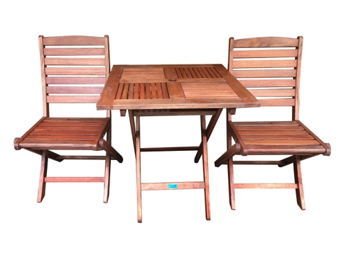 BỘ BÀN VUÔNG 4013 + 2 GHẾ 2012