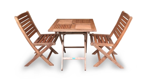 BỘ BÀN VUÔNG 4013 + 2 GHẾ 2012