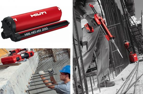 Báo gía keo cấy thép HILTI HIT HY 200 giá rẻ nhất