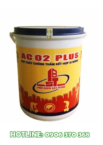 AC 02 Plus - Hợp chất chống thấm kết hợp xi măng