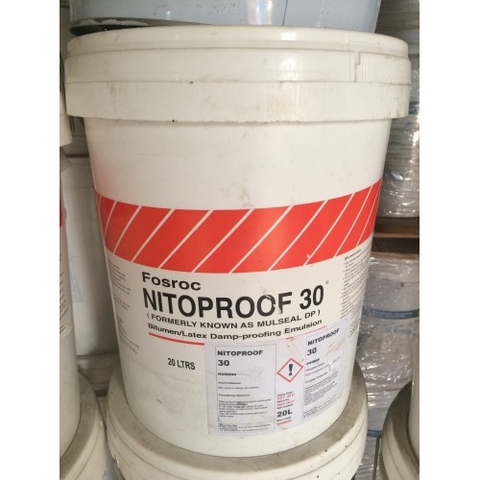 Fosroc Nitoproof 30 - Màng Chống Thấm Bitum Cao Su Hóa Đa Công Dụng