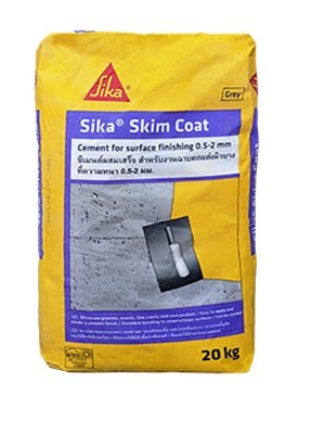 SikaWall SkimCoat- Lớp Phủ Nhẵn Mịn Cho Bề Mặt Tường Và Trần