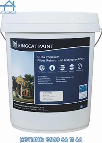 KINGCAT PAINT V1-424 - Sơn chống thấm cốt vi sợi