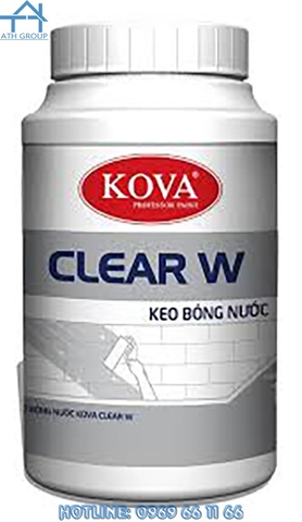 KOVA CLEAR W- Keo bóng nước