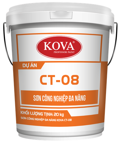 KOVA CT-08 (MÀU TRẮNG, XANH, ĐỎ)_ Sơn Phủ Sân Thể Thao Tenis