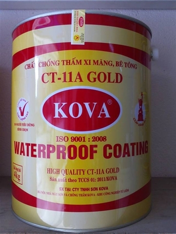 KOVA CT 11A GOLD – Chất Chống Thấm Xi Măng Bê Tông