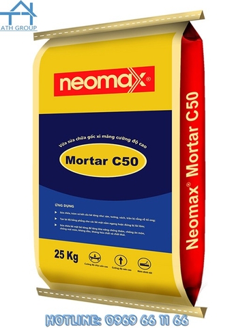 NEOMAX MORTAR C40 - Vữa sửa chữa gốc xi măng  2 thành phần