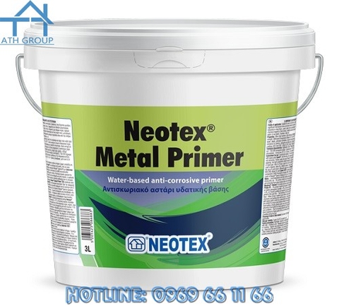 NEOTEX METAL PRIMER - Sơn lót chống ăn mòn gốc nước