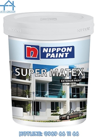 NIPPON SUPER MATEX - Sơn phủ ngoại thất