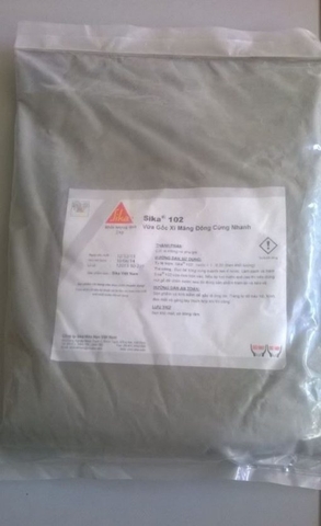 Sika 102 – Vữa Trộn Sẵn Đông Cứng Nhanh Gốc Xi Măng