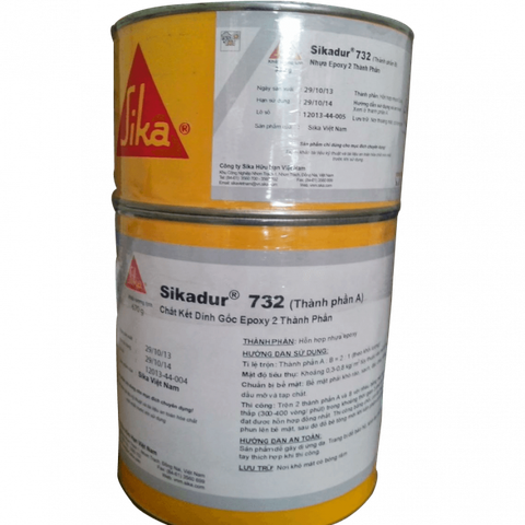 Sikadur 732 – Chất kết Nối Gốc Nhựa Epoxy 2 Thành Phần