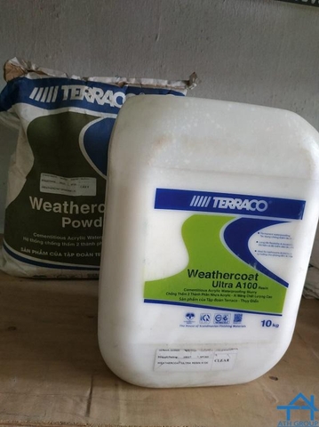 Terraco Weathercoat Ultra - Chống Thấm Gốc Xi Măng