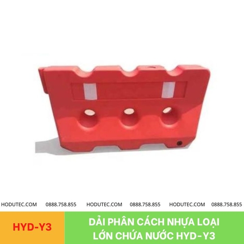 Dải phân cách nhựa chứa nước loại ba lổ HYD-Y3