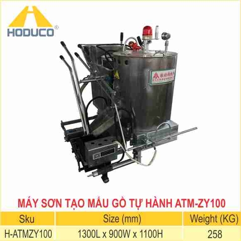 Máy thi công sơn tạo gồ tự hành ATM-ZY100