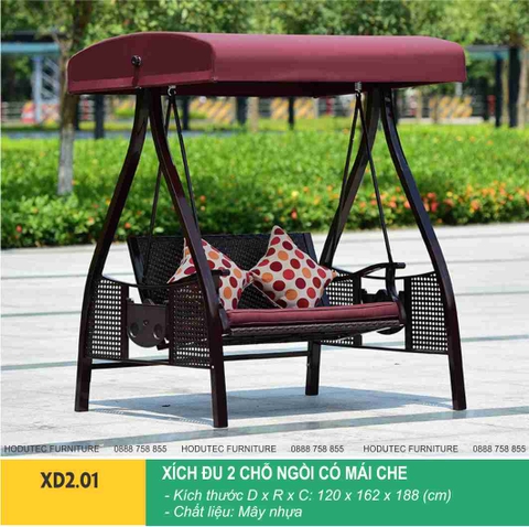 Xích đu 2 chỗ ngồi XD2.01