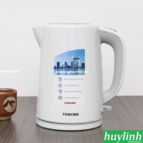 Ấm đun siêu tốc Toshiba PHK-17FM(W)VN - 2200W - 1.7 lít