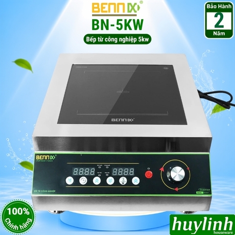 Bếp điện từ đơn công nghiệp Bennix BN-5KW - 5000W - Phù hợp cho quán - nhà hàng - khách sạn