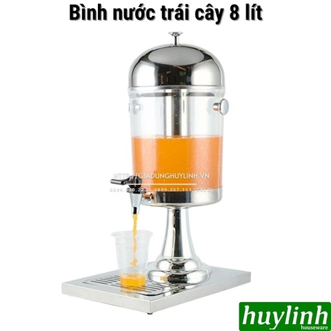 Bình đựng nước trái cây hoa quả dung tích 8 lít