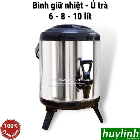 Bình giữ nhiệt ủ trà 6 lít - 8 lít - 10 lít - 12 lít - Inox 304