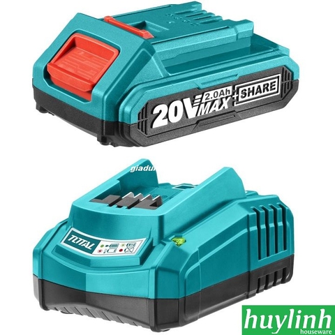 Bộ pin sạc Lithium 20V Total TFBLI2001 - TFCLI2001