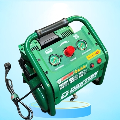 Máy nén khí không dầu mini Dekton DK-2906 PRO - dung tích 6 lít - áp lực 8 bar