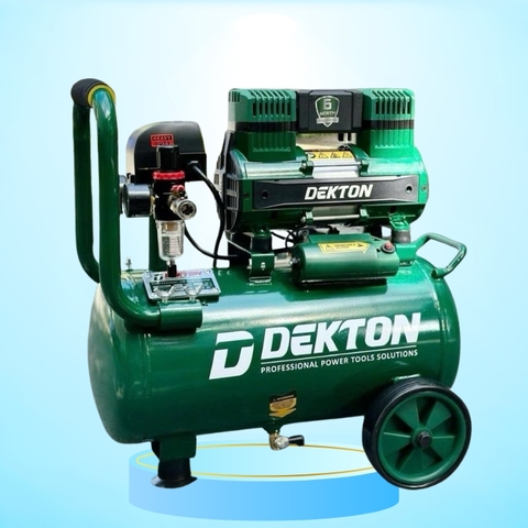 Máy nén khí không dầu Dekton DK-2925 PRO - 25 lít - 1.5hp