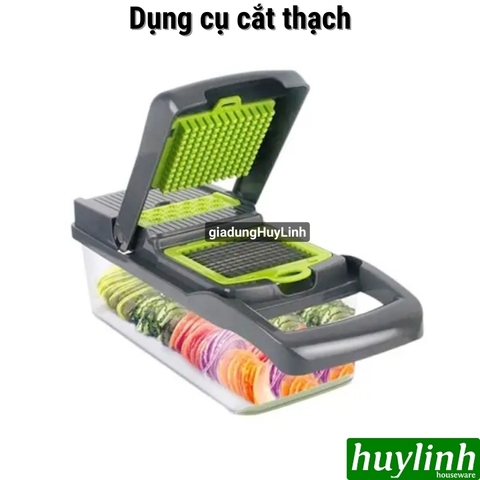 Bộ dụng cụ cắt thạch, cắt lát, cắt sợi trái cây đa năng