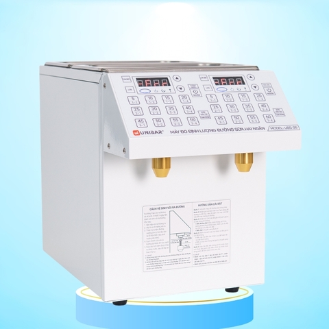 Máy đo - định lượng đường - sữa đặc 2 ngăn Unibar UBS-26 - 5 lít + 5 lít