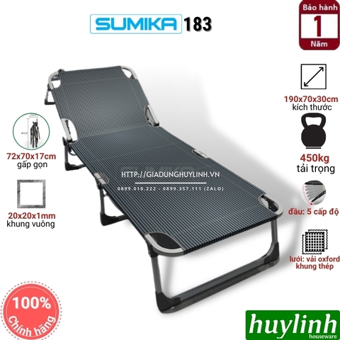 Giường xếp gấp văn phòng Sumika 183A