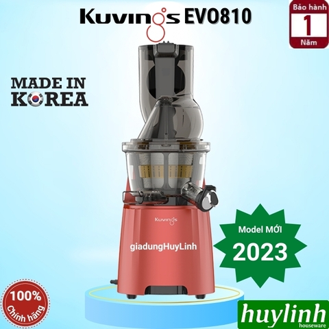 Máy ép trái cây chậm Kuvings EVO810 [Model 2023] - Sản xuất tại Hàn Quốc