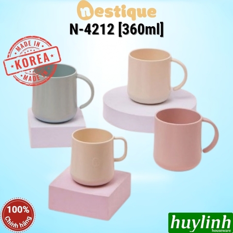 Ly uống cà phê cao cấp Nestique Series Mood Latte N-4212 [360ml] - Sản xuất tại Hàn Quốc